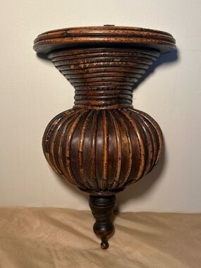 Decorative Brown Wood Wall shelf